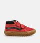 Vans SK8 MID Reissue Rode/Zwarte Sneakers voor jongens, meisjes (376410)