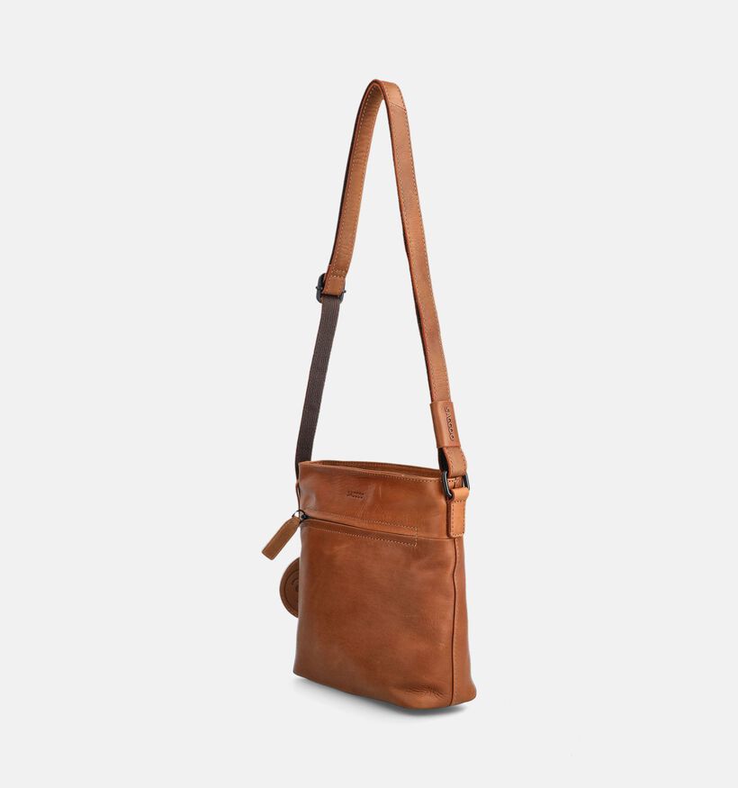 Saccoo Grenada Cognac Crossbody Tas voor dames (375166)