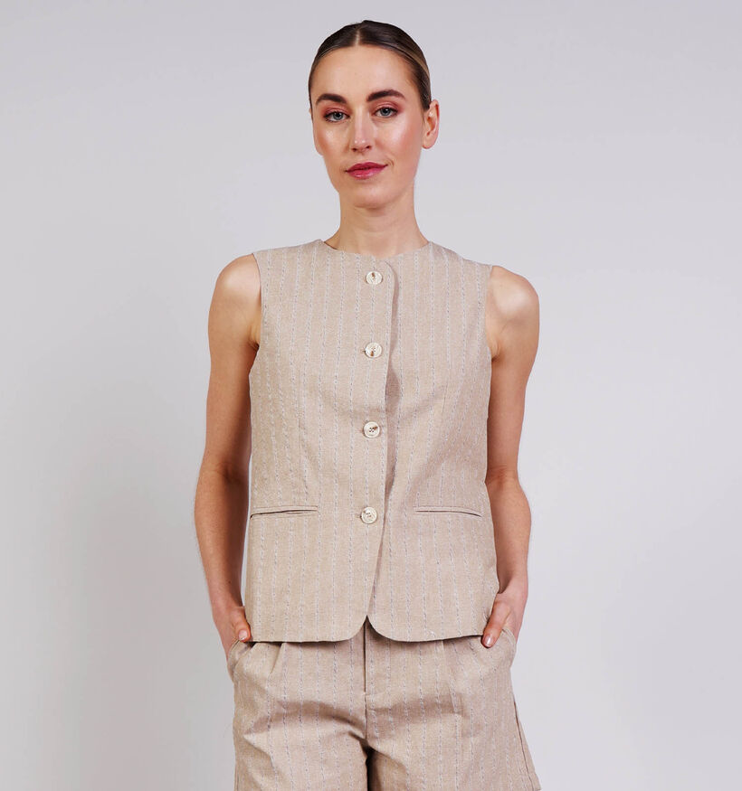 The Korner Bruine Blouse voor dames (372457)