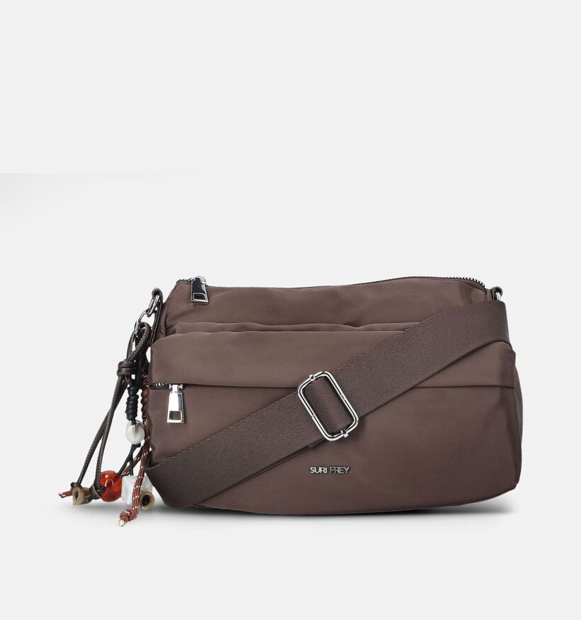 Suri Frey Sandey Donkerbruine Crossbodytas voor dames (379147)