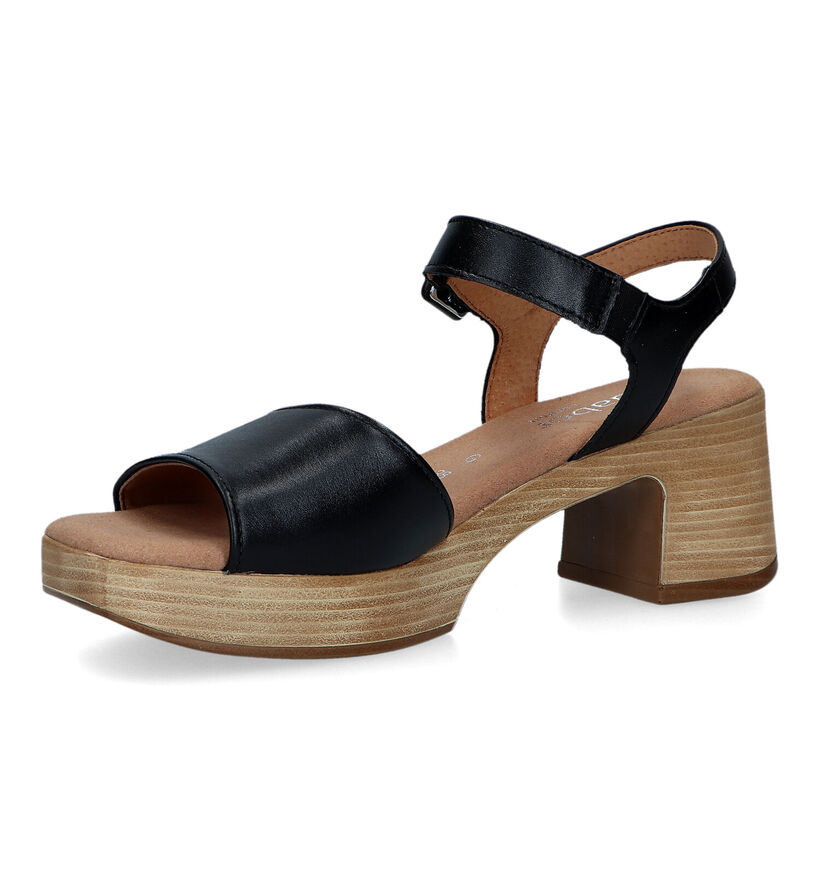 Gabor Comfort Zwarte Sandalen voor dames (323360)