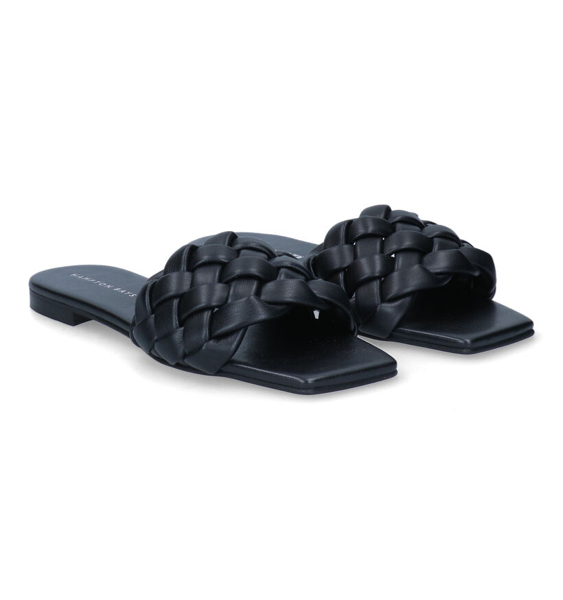 Hampton Bays Nu-pieds plates en Noir pour femmes (310347)