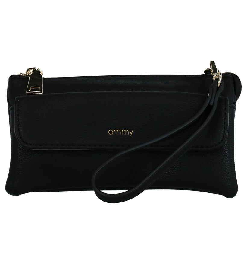 Emmy Wieleman Papaya Zwarte Crossbody Tas in kunstleer (271785)