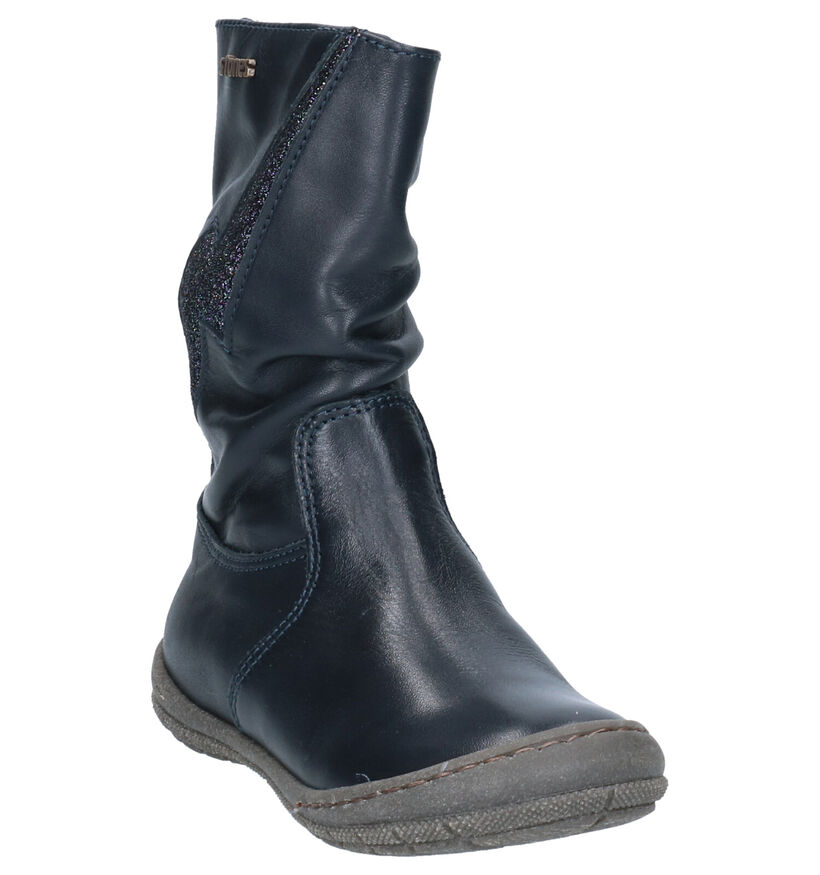 STONES and BONES Bilta Bottes en Bleu pour filles (256777) - pour semelles orthopédiques