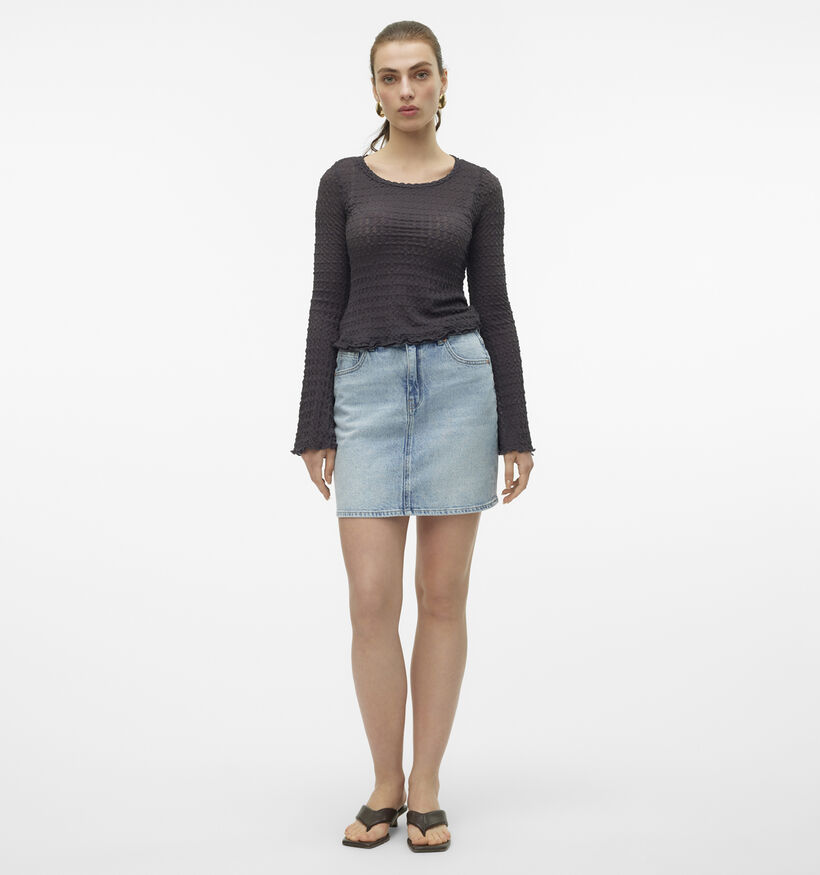 Vero Moda Tessa Blauwe Korte Jeansrok voor dames (352100)