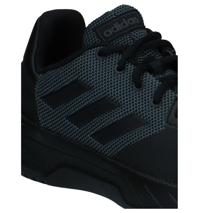 adidas Fusion Flow Baskets en Noir en textile (237103)