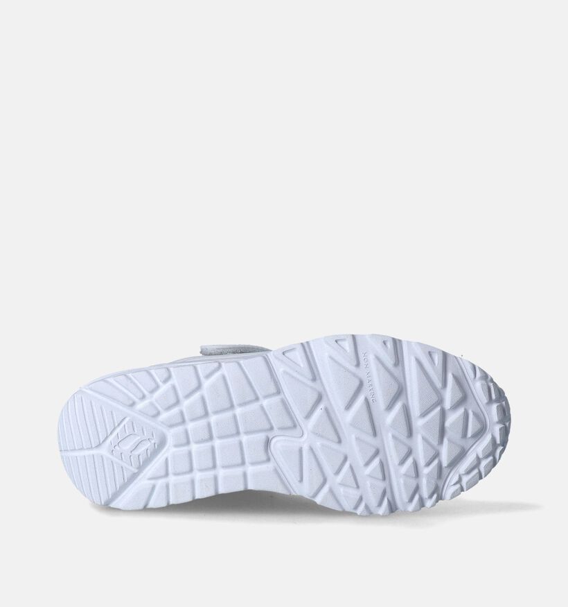 Skechers Uno Lite Baskets en Blanc pour filles (361578)