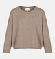 Minuit Douze Livia Beige Trui voor dames (381844)