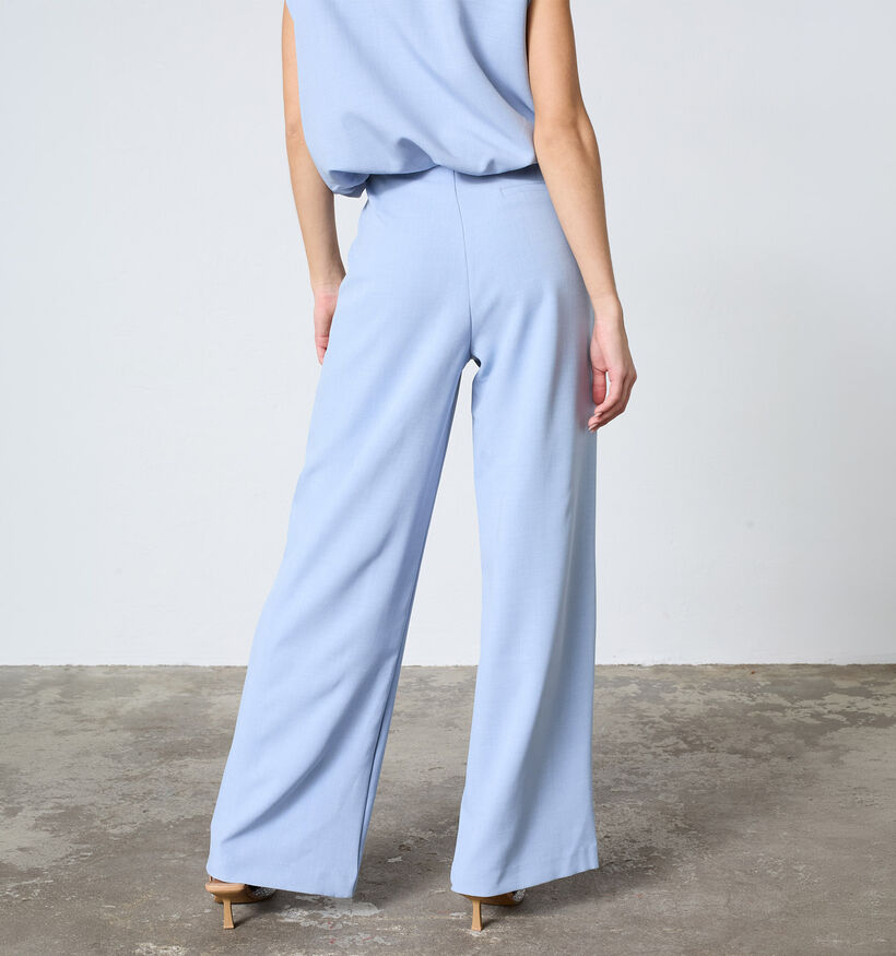 Sisters Point Great Lichtblauwe Geklede Broek voor dames (380728)