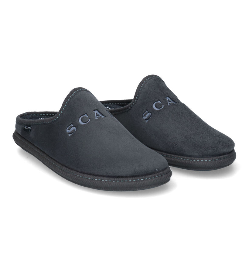 Scapa Pantoufles ouvertes en Gris pour hommes (333506)