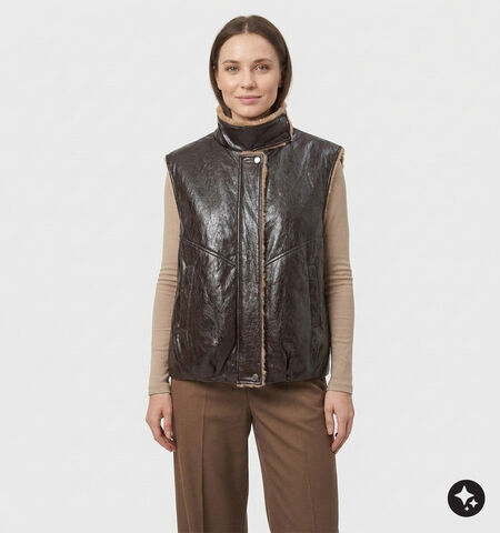 Ador&eacute; Manteaux Marron