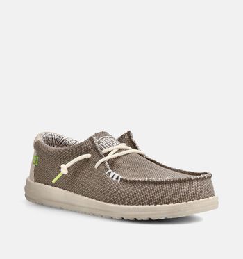 HEYDUDE Lage schoenen Taupe/Blauw/Groen