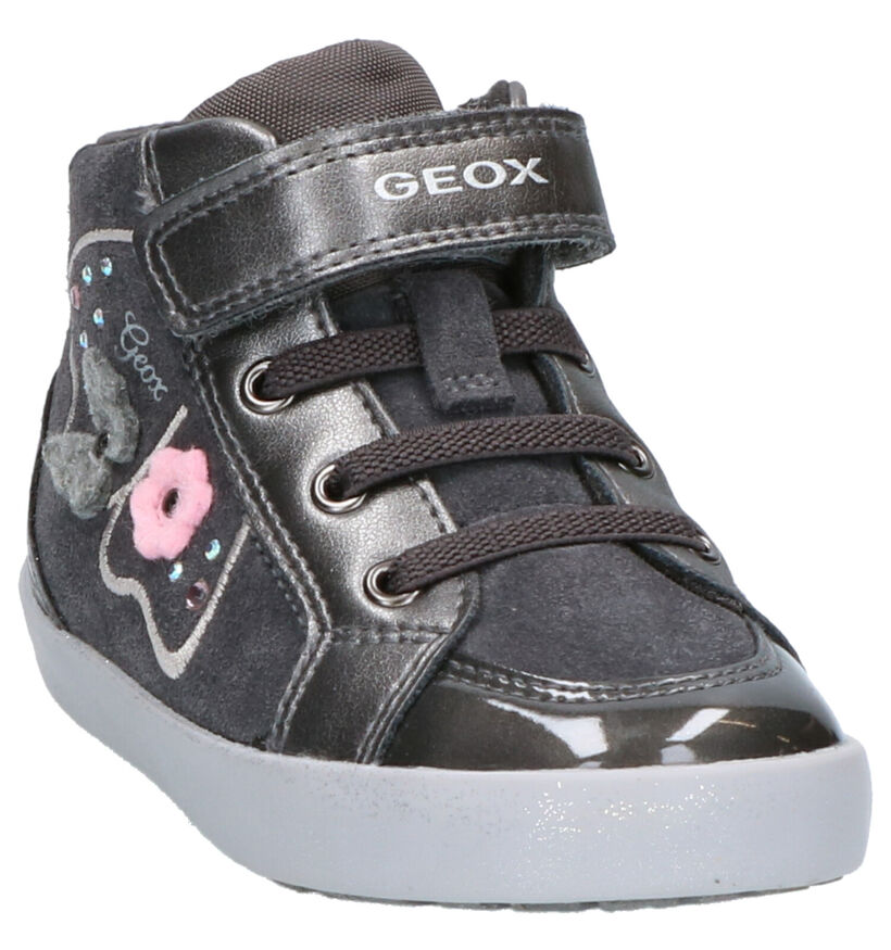 Geox Blauwe Hoge Schoenen in daim (254474)