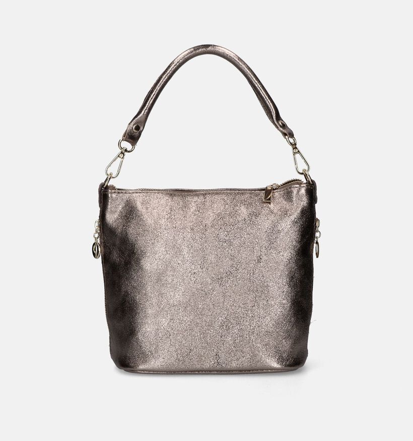 Via Limone Zwarte Schoudertas voor dames (350529)