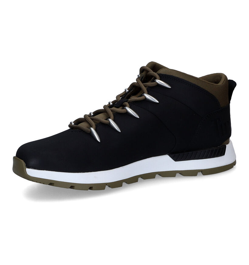 Timberland Sprint Trekker Zwarte Bottines in nubuck (313513)