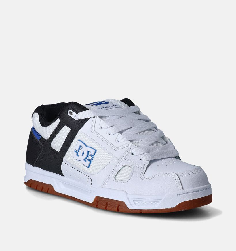 DC Shoes Stag Witte Skatesneakers voor heren (350819)