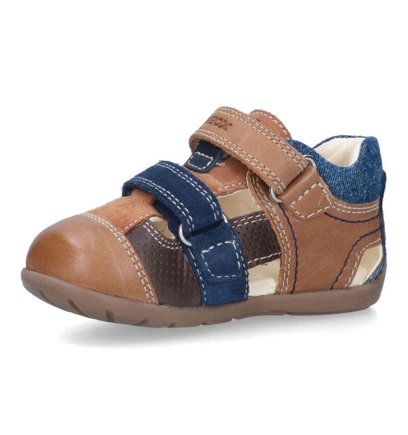 Geox Kaytan Chaussures pour bébé en Cognac pour garçons (325550)