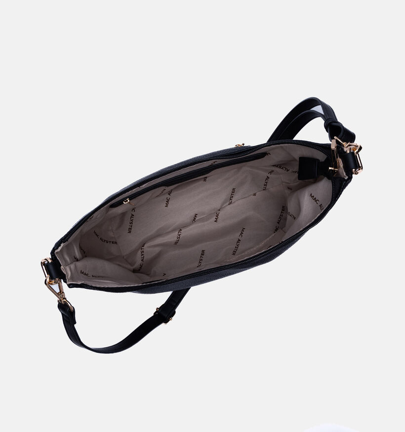 Mac Alyster Zwarte Crossbodytas voor dames (364015)