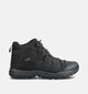 ICEPEAK Ansio Chaussures de randonnée en Noir pour hommes (361834) - pour semelles orthopédiques