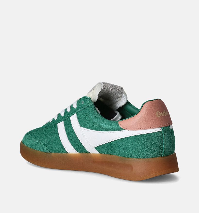 Gola Cyclone CLB762 Groene Sneakers voor dames (351182) - geschikt voor steunzolen