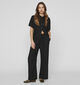 Vila Pricil Pantalon large en Noir pour femmes (351747)