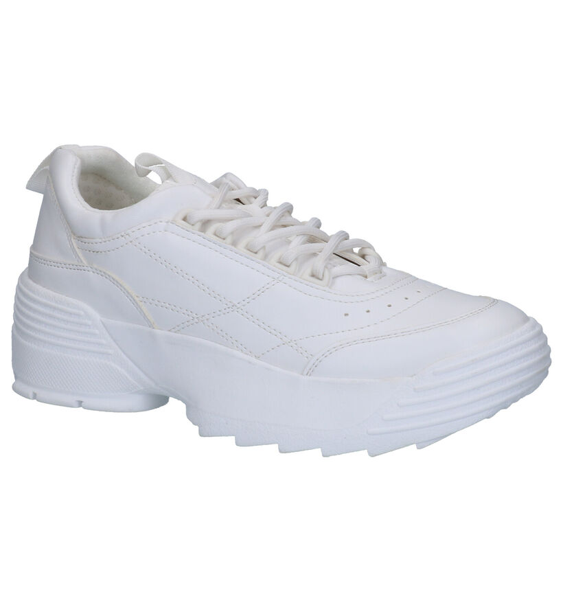 Youh! Witte Sneakers in kunstleer (263384)