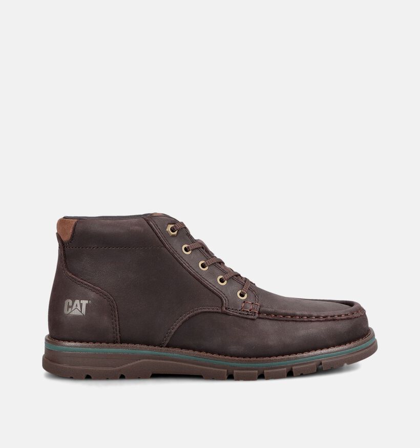Caterpillar Estimate Moc Chukka Donkerbruine Boots met Veters voor heren (377643) - geschikt voor steunzolen