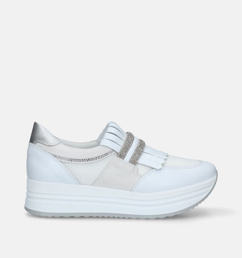 NeroGiardini Chaussures à enfiler en Blanc pour femmes (339451) - pour semelles orthopédiques