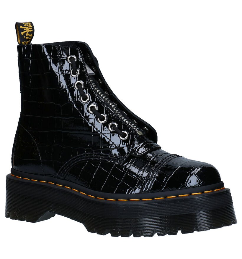 Dr. Martens Sinclair Zwarte Boots in leer (277075)