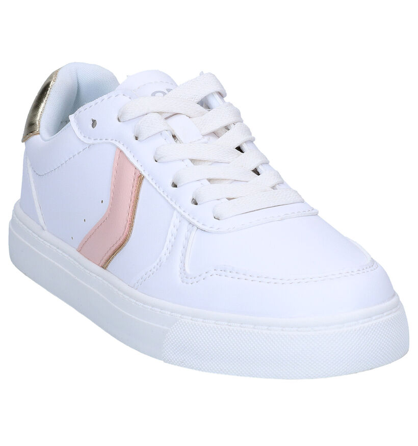 ONOFF Chaussures à lacets en Blanc en simili cuir (291441)