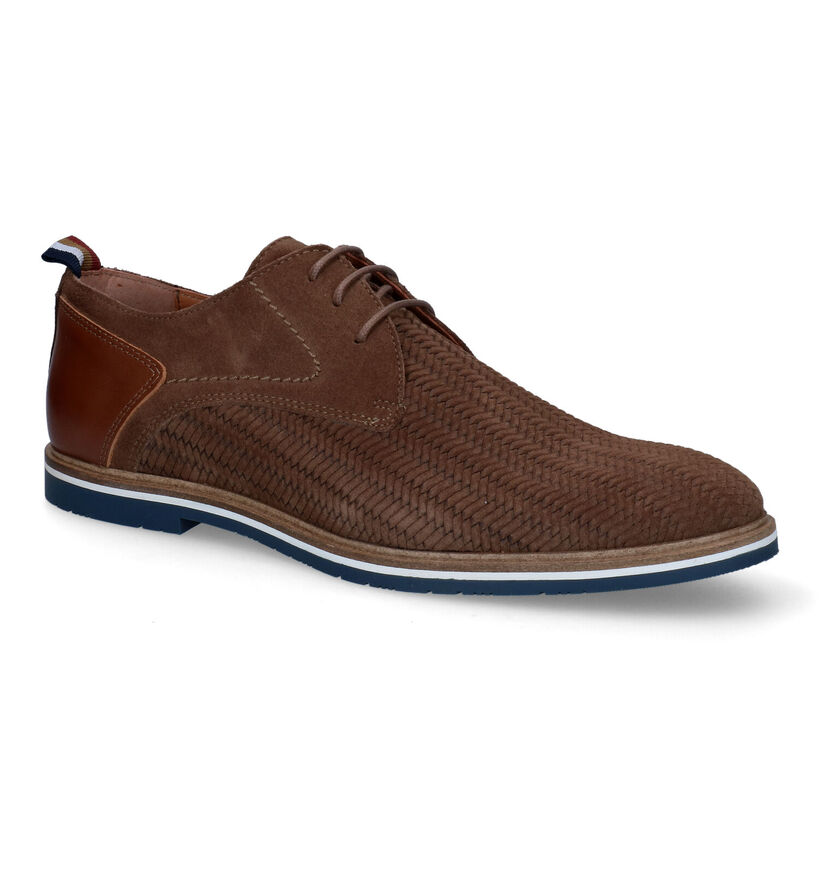 Via Borgo Chaussures classiques en Brun foncé pour hommes (310425)