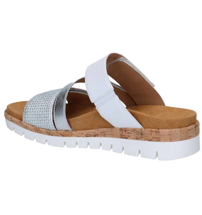 Gabor Comfort Sandales en Argent en cuir (287783)