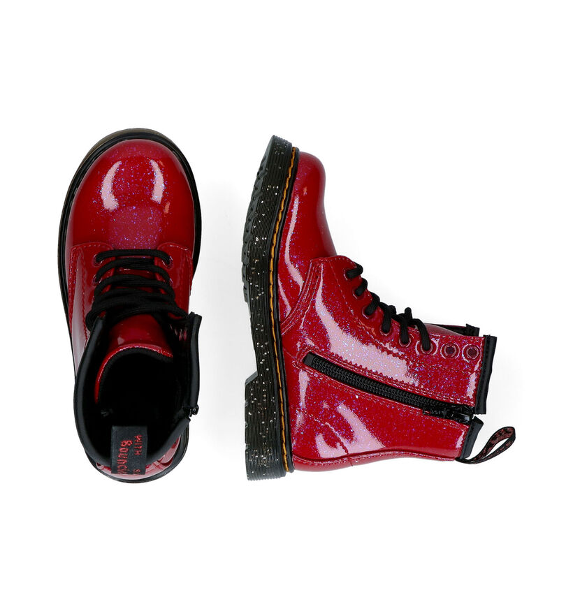 Dr. Martens 1460 Zilveren Boots in leer (294397)