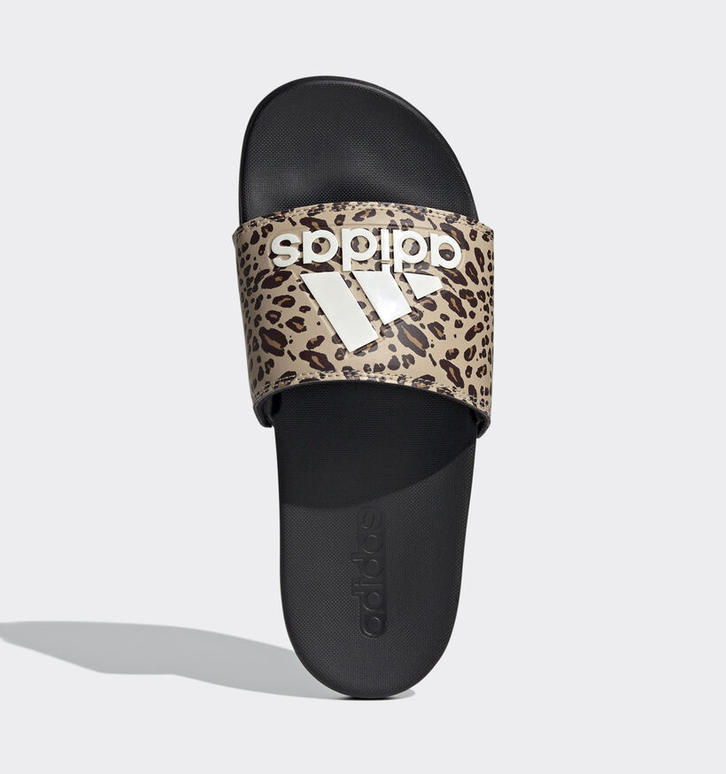 adidas Adilette Comfort Zwarte Badslippers voor dames (350118)