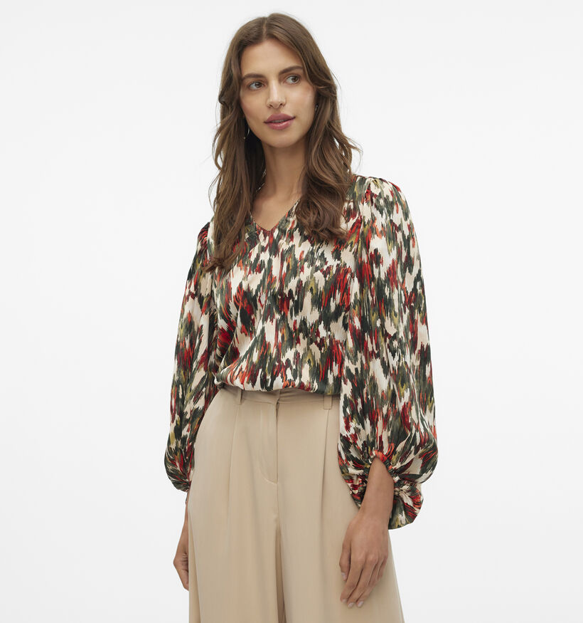 Vero Moda Mina Groene Blouse voor dames (344075)