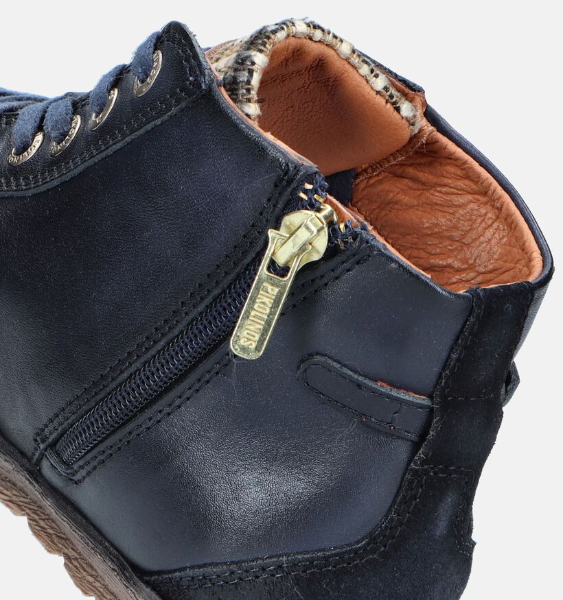 Pikolinis Lagos Baskets en Bleu pour femmes (346206)