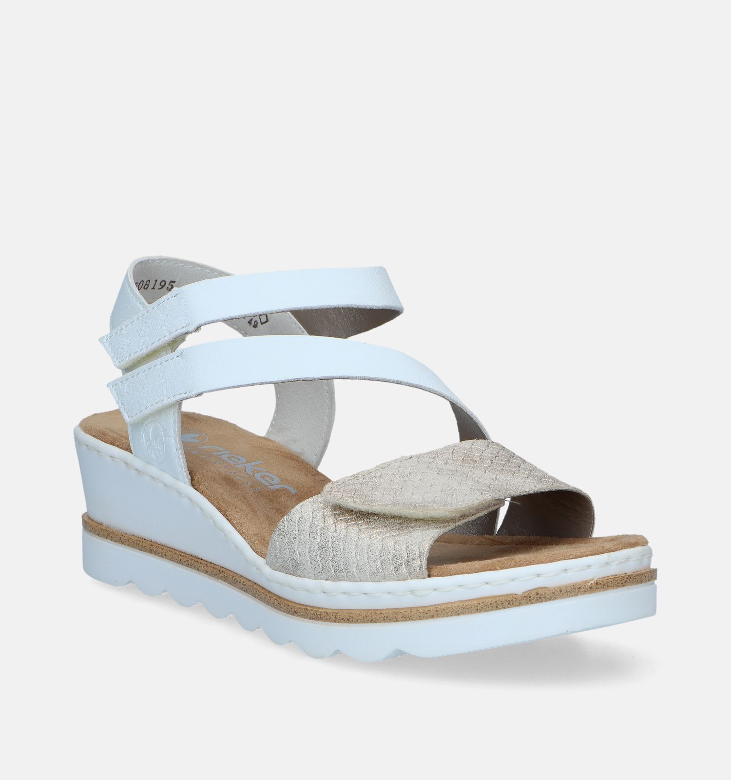 Rieker sandalen met sleehak 2025