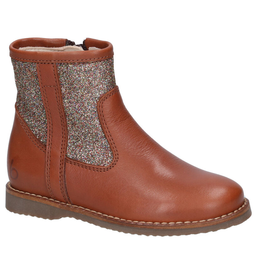 Beberlis Bottes courtes en Cognac pour filles (315678)