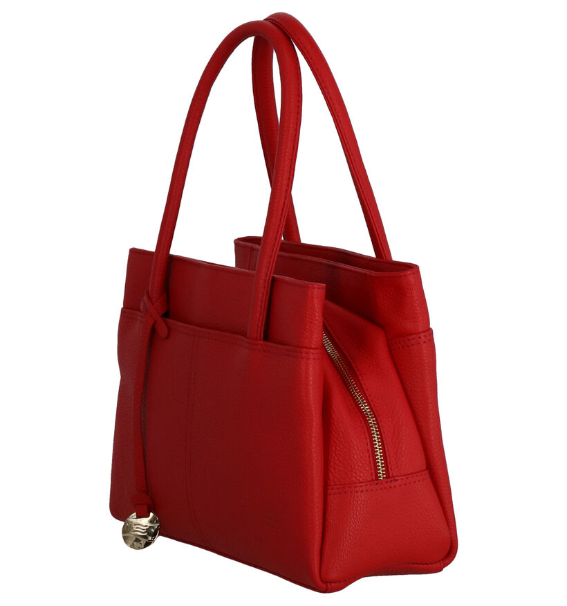 Crinkles Lila Handtas in leer (295303)