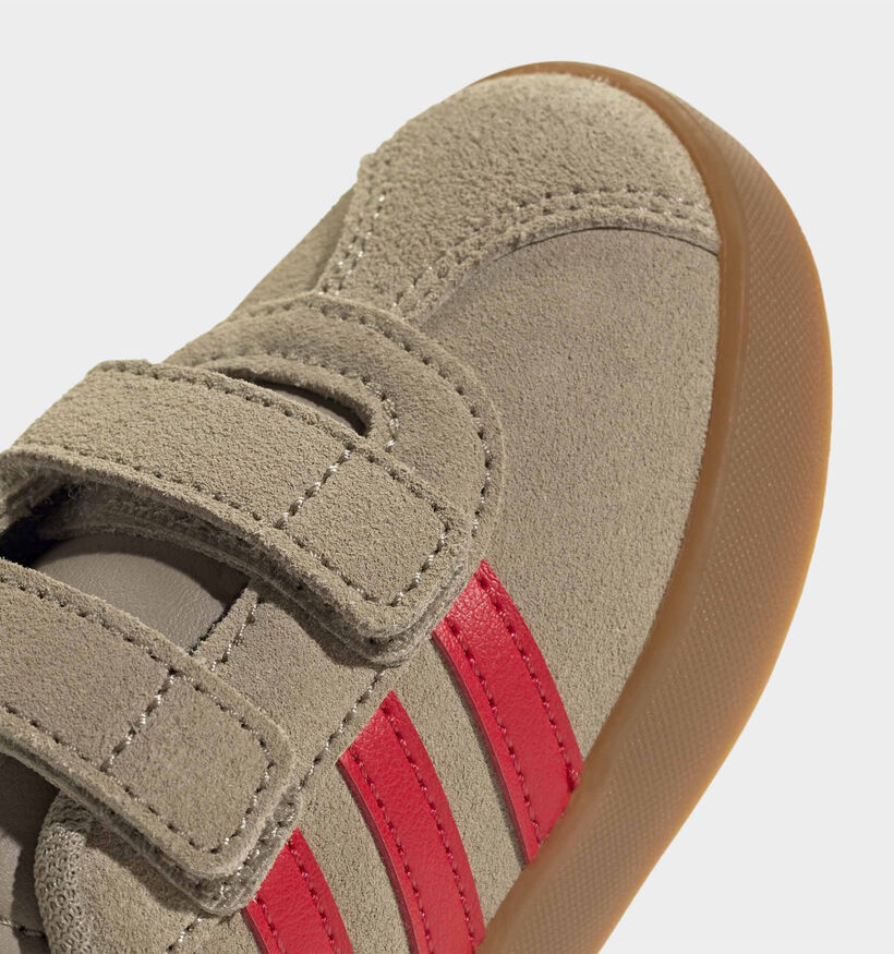 adidas VL Court 3.0 Baskets basses en Kaki pour filles, gar&ccedil;ons (372754)
