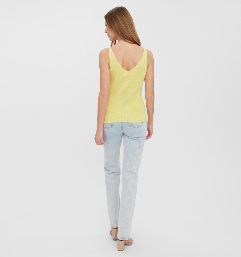 Vero Moda Newlexsun Débardeur en Jaune pour femmes (335803)
