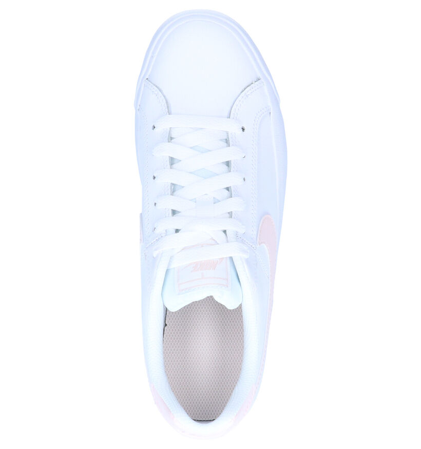 Nike Court Royale Zwarte Sneakers in leer (261703)