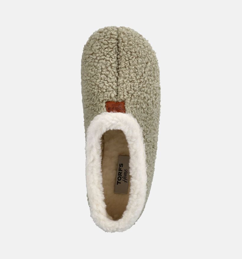 Torfs Home Kakigroene Gesloten Pantoffels voor dames (380869)