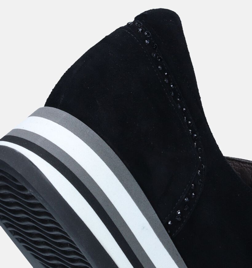 Softwaves Chaussures à enfiler en Noir pour femmes (347286) - pour semelles orthopédiques