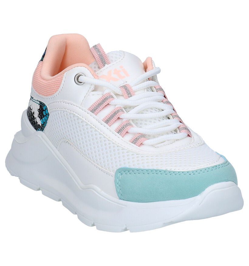 Xti Witte Sneakers in stof (281194)