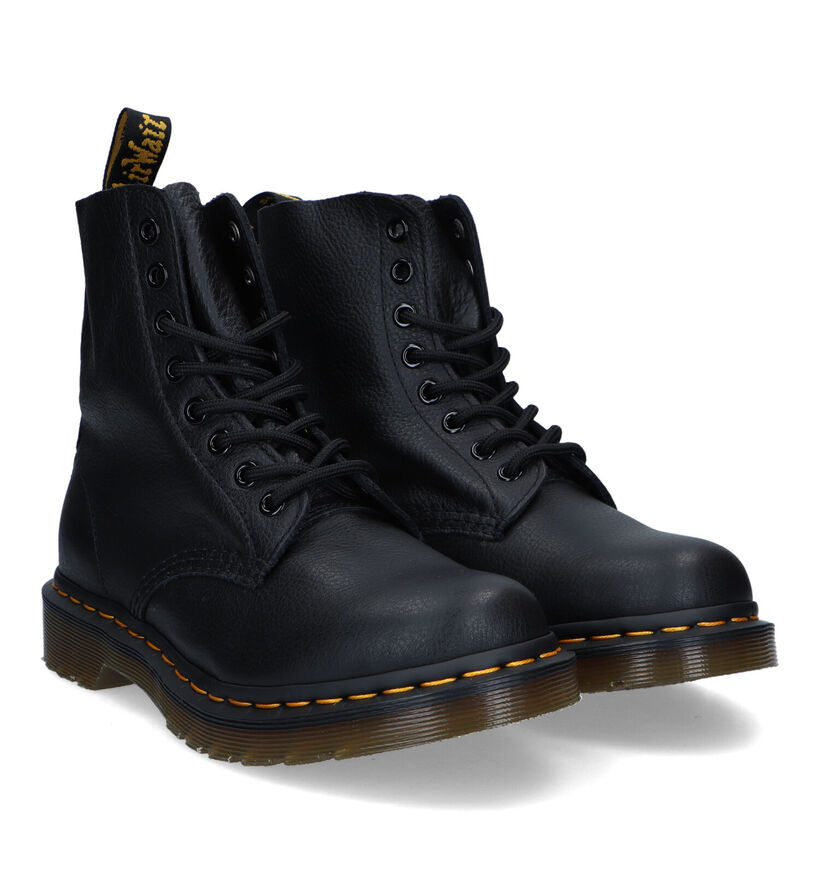 Dr. Martens 1460 Pascal 8 Eye Zwarte Boots voor dames (327788)