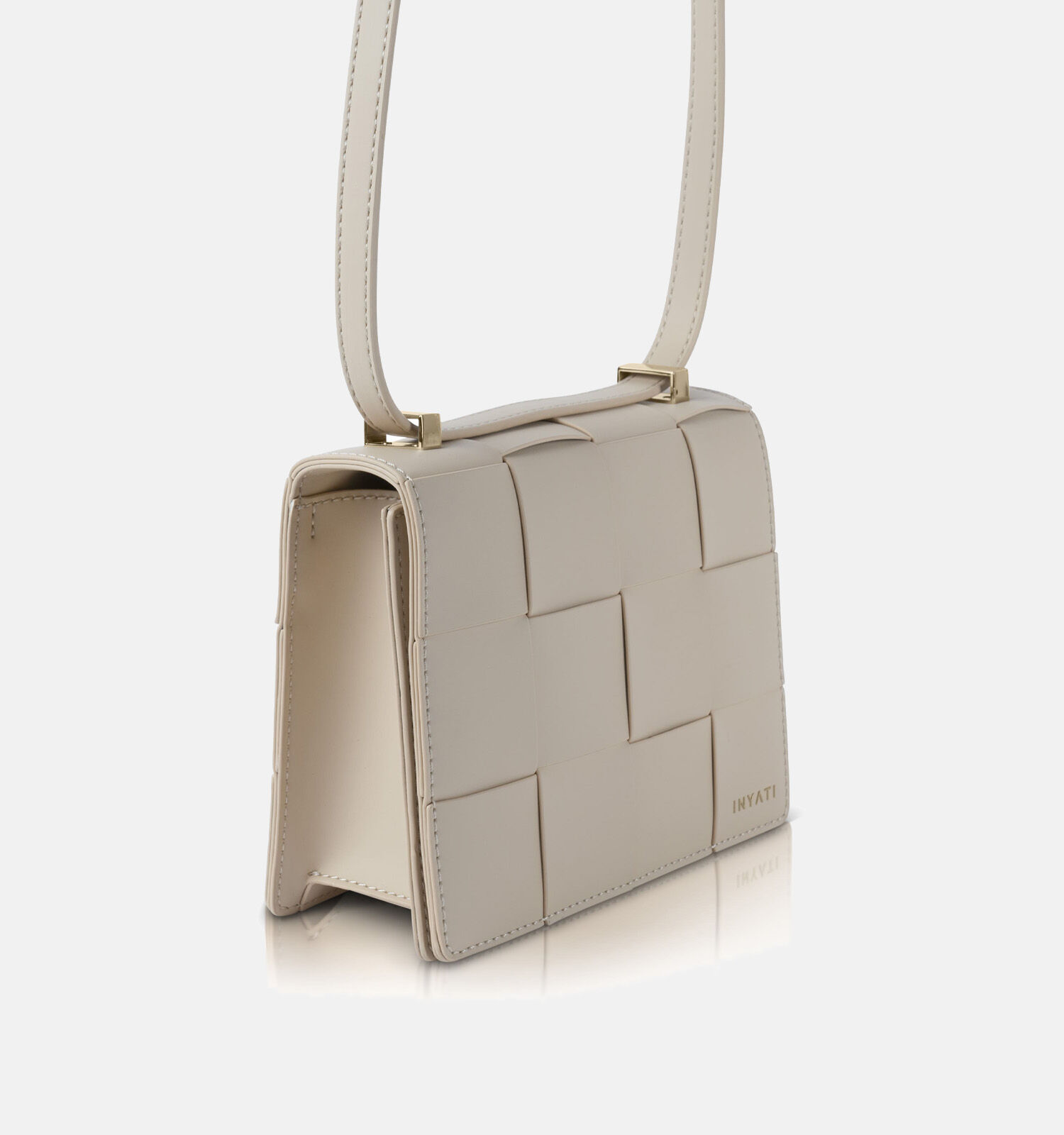 Inyati Kiraa Beige Crossbody tas Dames Crossbody tassen Online op TORFS.BE