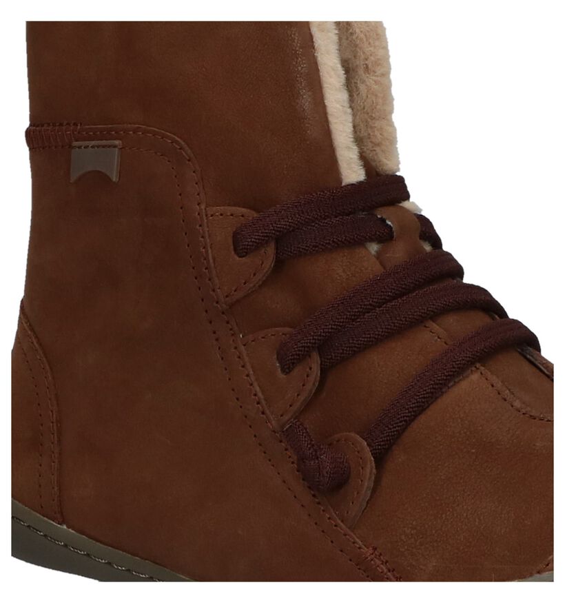 Camper Bottillons en Noir en nubuck (226168)