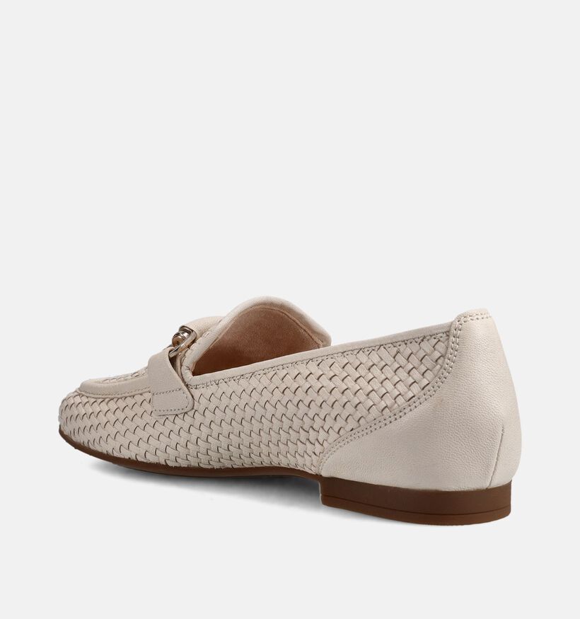 Gabor Ecru Loafers voor dames (371109)