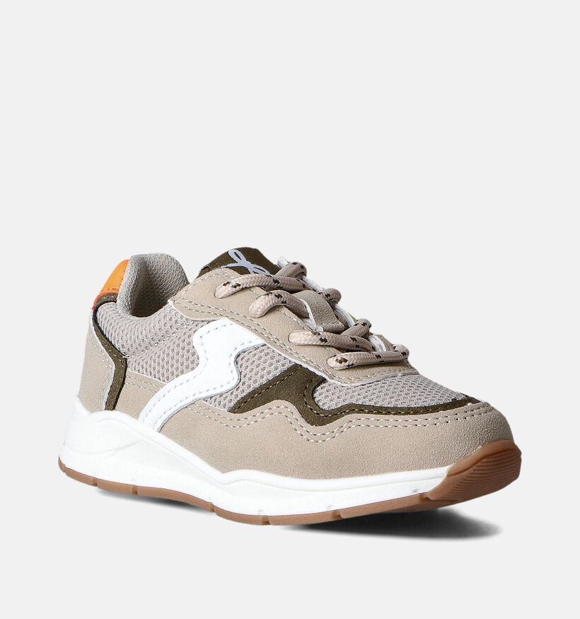 Milo & Mila Chaussures pour bébé en Beige pour garçons, filles (354452)